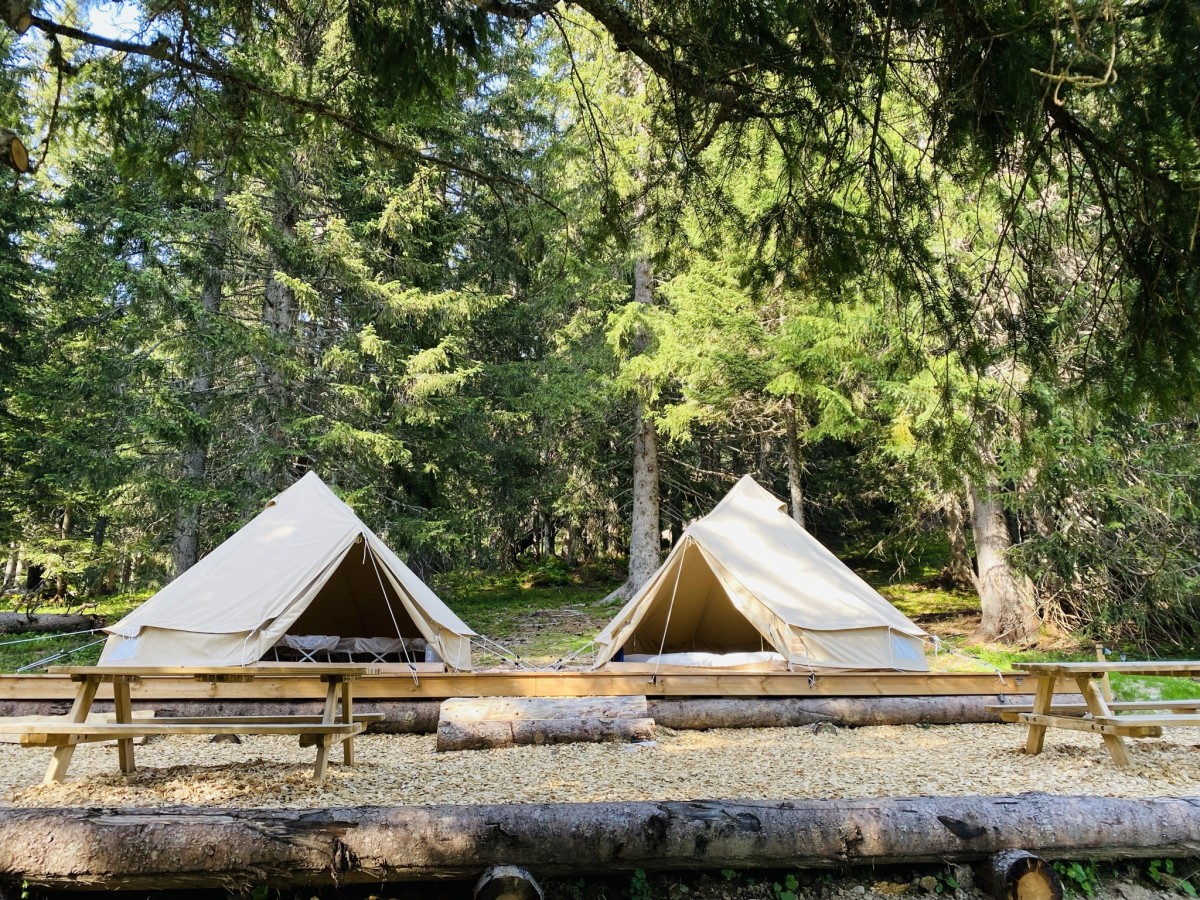 Vue d'ensemble du Bivouac