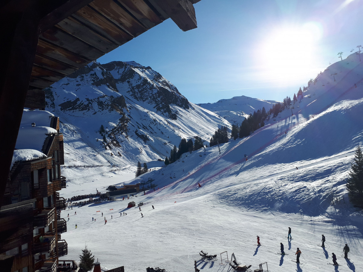 View from the balcony