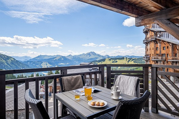 View from the balcony