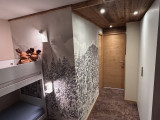 Room with a bunk bed
