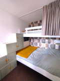 Chambre lit double + lit simple 