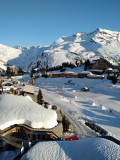 Vue sur le balcon