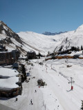 Vue sur le balcon