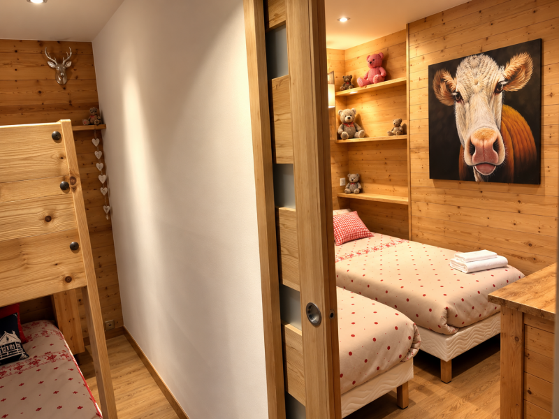 Overview of Bedrooms 2 and 3