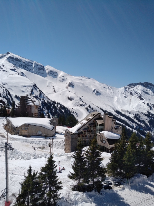 Vue sur le balcon
